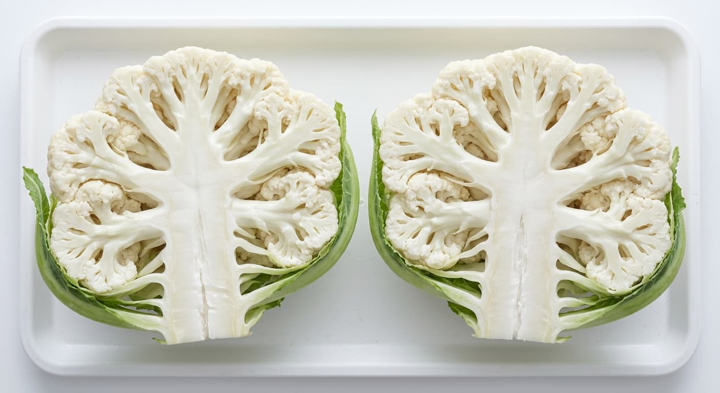 Cabbage & Cauliflower — Cross-section