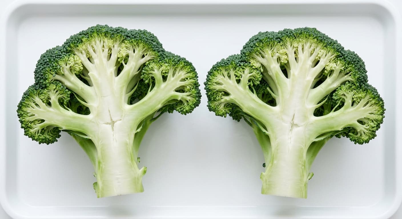 Broccoli — Cross-section