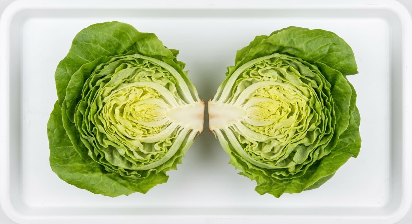 Lettuce — Cross-section